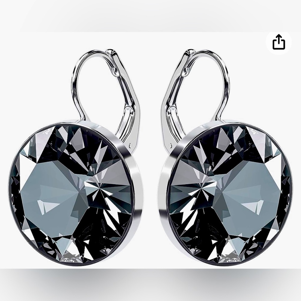 Swarovski Black Diamond Earrings